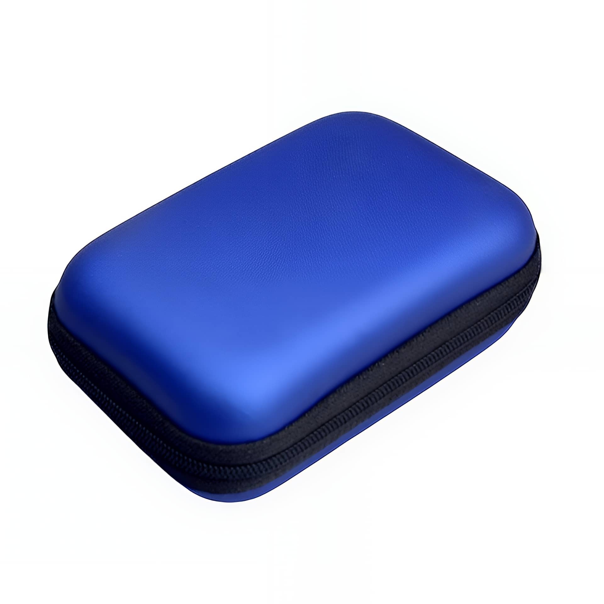 Porte-monnaie à coque rigide - Bleu