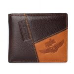 Portefeuille cuir véritable gravé aigle ou cowboy - Compagnon élégant aux multiples rangements